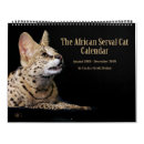 Search for savannah calendars Serval