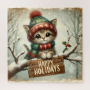 Search for christmas kittens puzzles Winter