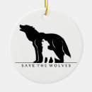 Search for wolf christmas tree decorations Animals
