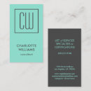 Search for elegant business cards Trendy