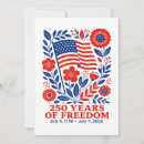 Search for freedom invitations 250th