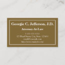 Search for attorney at law business cards Lawyer