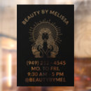 Search for nail salon business window decals Hairstylist hair stylist