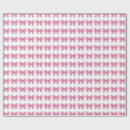 Search for pink ribbons wrapping paper Feminine