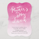 Search for mothers day lunch invitations Watercolor