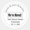Search for weve moved address stickers We have moved