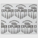 Search for wilderness wrapping paper Outdoor adventure