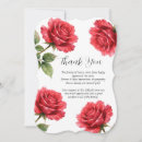 Search for in loving memory red roses cards Memorial