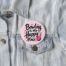 Search for sports lover badges Bowling team