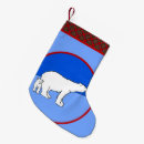 Search for polar bear christmas stockings Snow