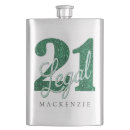 Search for 21st birthday flasks Twenty one