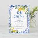 Search for mediterranean blue invitations Blue and yellow