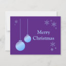 Search for purple ornaments postcards Seasons greetings