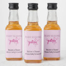 Search for mini liquor bottle labels Pink
