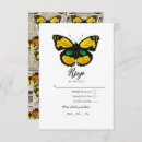 Search for butterflies rsvp cards Butterfly