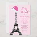 Search for paris baby girl shower invitations Girly
