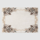 Search for vintage floral tissue paper Rustic