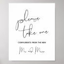 Search for mr mrs wedding posters Black and white