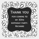 Search for 30 year old stickers 30th birthday party