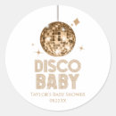 Search for brown gold stickers Baby shower
