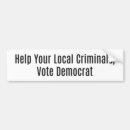 Search for help bumper stickers Vote