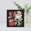 Search for retro santa christmas cards Festive