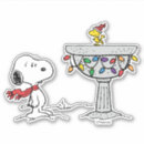 Search for bird bath stickers Snoopy