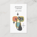 Search for cat sitter business cards Animal care