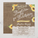 Search for sunflower 1st birthday invitations Party