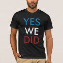 Search for yes we did tshirts 2008