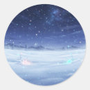 Search for winter night stickers Starry