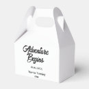 Search for birthday favour boxes Calligraphy typography elegant