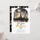 Search for fireworks invitations Black