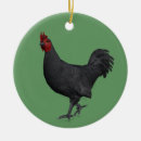 Search for rooster chicken christmas tree decorations Cute