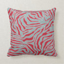 Search for wild animal cushions Zebra