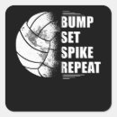 Search for spikes stickers Volleyball