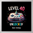 Search for 40th birthday posters Vintage