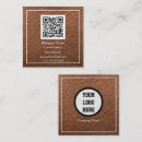 Search for leather business cards Social media