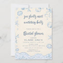 Search for seashell bridal shower invitations Ocean