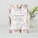 Search for tulip flowers birthday invitations Floral