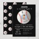 Search for black baseball invitations Sports
