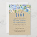 Search for blue floral birthday invitations Flower