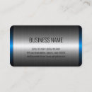 Search for stainless business cards Silver