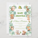 Search for adorable baby shower invitations Woodland