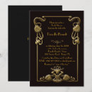 Search for great gatsby bridal shower invitations Black
