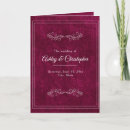 Search for folded wedding programs Church