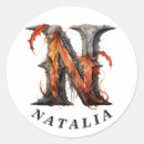 Search for n name stickers Floral