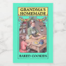 Search for homemade food labels Baking