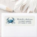 Search for beach crab return address labels Coastal