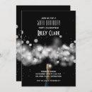 Search for champagne 50th birthday invitations Stylish